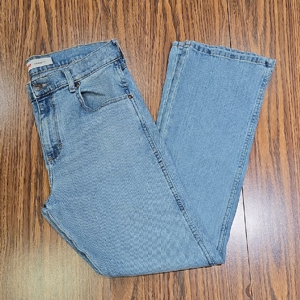 Wrangler Slim Boot Light Blue Jeans